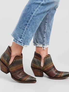 Ariat Saddle Blanket Dixon Booties – Size 6.5 – Worn Twice